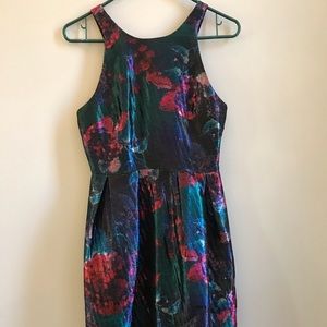 Anthropologie Hutch Flowered Dress w/ pockets